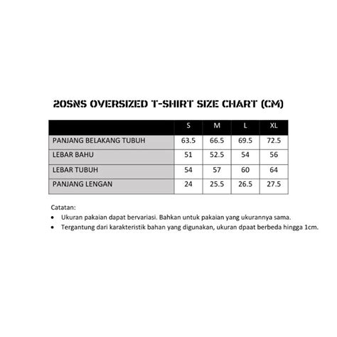 size chart uniqlo oversize